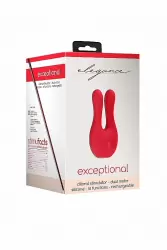 Клиторальный стимулятор Exceptional (красный)