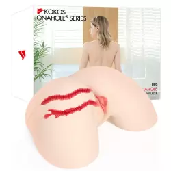 Jenny Onahole Real Vagina Мастурбатор полуторс с двойным слоем материала