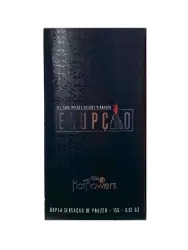 Новогодний набор для женщин Magic Moments: анальная металлическая пробка с хвостом Kanikule Small, клиторальный гель Hot Flowers Eruption с согревающе-покалывающим эффектом и вибрацией, 15 мл, лубрикант на водной основе Jo Personal H2O, 30 мл