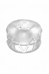 Нереалистичный мастурбатор N0. 92 - Reversible Masturbator and Bumper, диаметр 4 см, ТПЕ, прозрачный