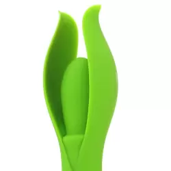 Вибромассажер с лепестками Lust by Jopen L5 – зеленый