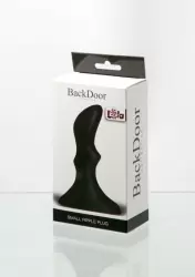 Анальный стимулятор Small ripple plug Black 510191lola