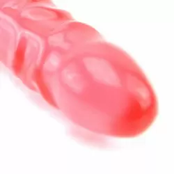 Двухсторонний фаллос Crystal Jellies - Pink