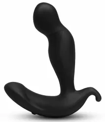 Мощный стимулятор простаты b-Vibe 360 PLUG, с вращением, с пультом Д/У, 13 см