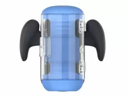 Инновационный робот-мастурбатор Black Knight Vibrating, Heating & Thrusting, Amovibe