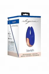 Клиторальный стимулятор Lavish (синий)