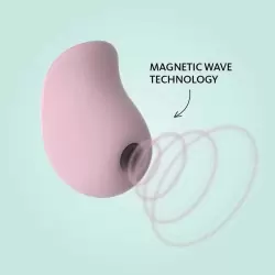 Вакуумно-волновой стимулятор клитора Fun Factory SUCTION TOY MEA, диаметр 3,8 см, силикон, розовый