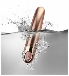 Мини-вибратор Rocks Off Ellipse. Золотой