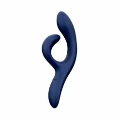 Элегантный вибратор-кролик We-Vibe Nova 2, 21,7 см, силикон, синий