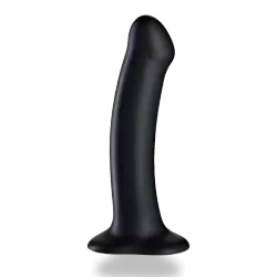 Крупный фаллоимитатор Fun Factory Magnum, с изогнутой головкой,18 см, силикон, черный