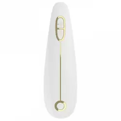 Бесконтактный клиторальный стимулятор Womanizer Plus Size – черный с белым