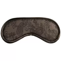 Маска на глаза Турецкие огурцы - коричневая