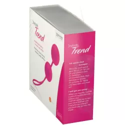 Вагинальные шарики Joyballs Trend со смещенным центром тяжести – ярко розовый