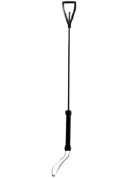 Стек Bare Bondage Riding Crop виниловый – черный