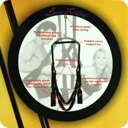 Любовные качели Fantasy Swing – черный