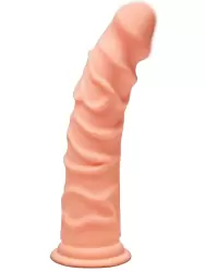 Реалистичный фаллоимитатор Doc Johnson The D™ - Ragin’ D 8, 20 см, диаметр 5 см, телесный