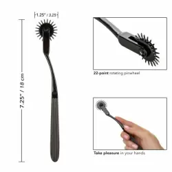 Массажер колесико из металла SCANDAL PLEASURE WHEEL