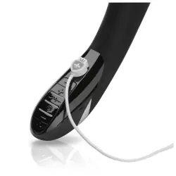 Вибромассажер c электростимуляцией Sizzling Simon Black Edition рельефный – черный