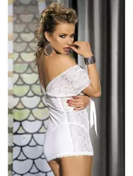 Очаровательная сорочка Caprice Eloisa – белый, L/XL