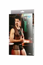 Костюм стриптизера Candy Boy Maxx (майка, трусы), черный, OS