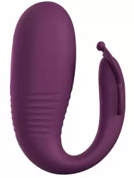 Интерактивное виброяйцо Baile Klay, с поступательными движениями, 20 режимов, силикон