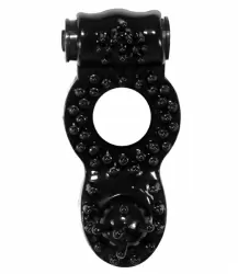 Эрекционное кольцо Rings Ringer black 0114-72Lola