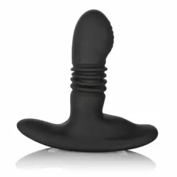 Стимулятор простаты Thrusting Rotator Probe, 9 см, с режимом имитации фрикций, черный