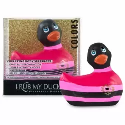 Вибратор-уточка Big Teaze Toys I Rub My Duckie 2.0, разноцветный