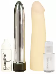 Вибратор с реалистичной насадкой Virtual Reality