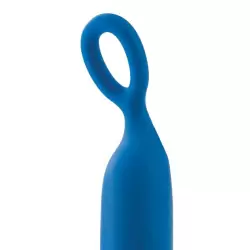 Мини-вибромассажер Lia Pleasure “O” водонепроницаемый – голубой