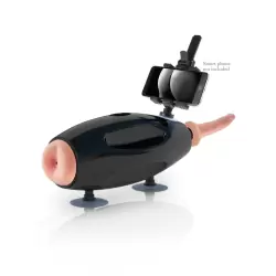 Секс-машина для пар Pipedream Fetish Fantasy, черная, с адаптером, пульт ДУ