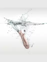 Вакуумно-волновой стимулятор клитора Satisfyer Pro 2 Next Gen, 11 режимов, 16 см, золотистый