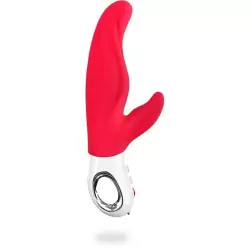 Мощный вибратор-кролик Fun Factory Lady Bi, 2 мотора, 12 режимов, силикон, красный