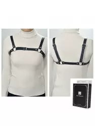 Аккуратная портупея Sitabella из кожи – черный, XS-M