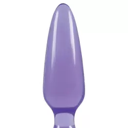 Анальная пробка Jelly Rancher Pleasure Plug - Small маленькая – фиолетовый