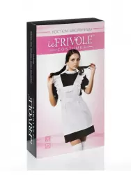 Игровой костюм Le Frivole Школьная форма CCCР – коричневый с белым, S/M