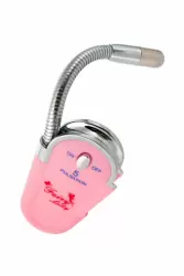Виброяйцо TOYFA в форме зажигалки - розовый