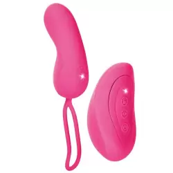 Перезаряжаемое вибро-яйцо Impress Remote Teaser на радиоуправлении – розовый