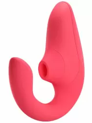 Компактный вибратор-кролик Womanizer Blend с бесконтактной клиторальной стимуляцией, 13,8 см, розовый