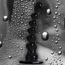 Анальный стимулятор Jollipops Twisted – черный