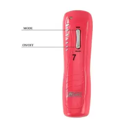 Вагинальные вибро-шарики с шипами Vibrator-balls с пультом управления – розовый