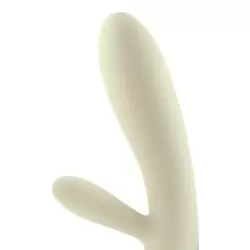 Вибромассажер Lester с функцией подогрева, интеллектуальный режим – бежевый