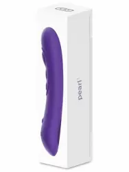 Интерактивный вибратор Kiiroo Pearl3, 20 см, силикон, фиолетовый