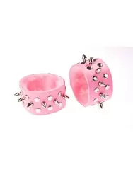 Напульсники Sitabella с шипами – розовый