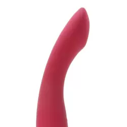Сенс-вибратор G-точки Lisa включающийся от прикосновений – винно красный