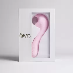 Вибромассажёр с деликатными токами, розовый