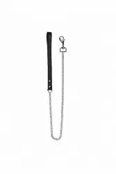 Поводок Leather Handle Chain Lead
