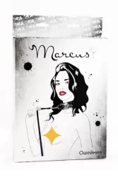 Кружевной ошейник TOYFA Marcus – серебристый 