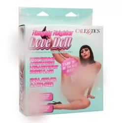 Реалистичная секс-кукла NAUGHTY NEIGHBOR LOVE DOLL, со вставной вагиной и анальным отверстием, ПВХ