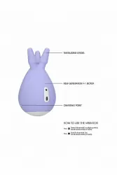 Клиторальный стимулятор Luscious (фиолетовый)